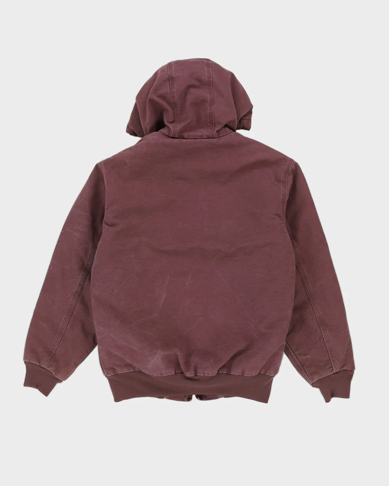 00s Carhartt Purple Workwear Hooded Jacket - M