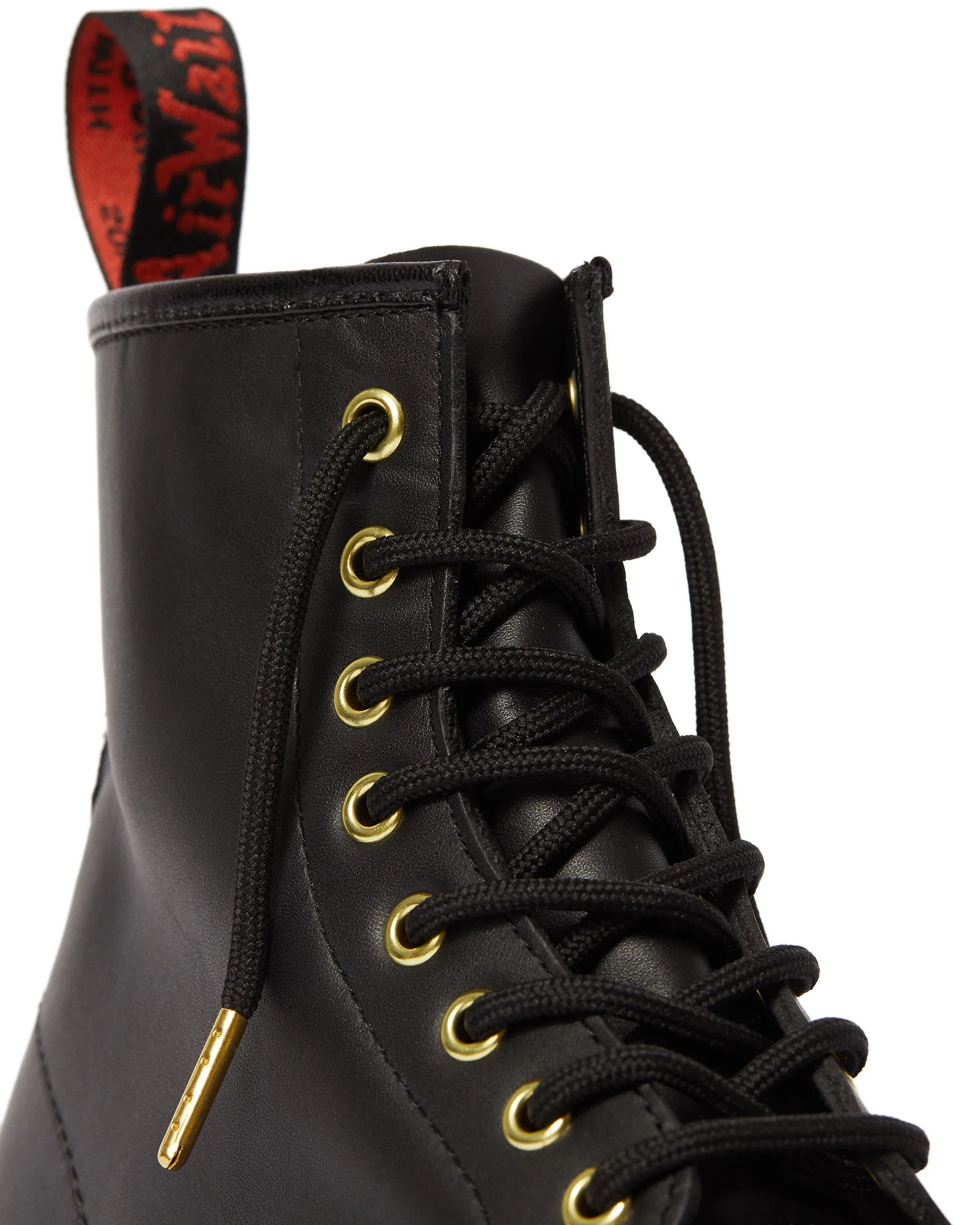 1460 CNY Black Nappa Hair On Horsey Leather Lace Up Boot