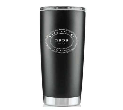 20 Oz. Stocky Tumbler Printed with a Customizable OVAL COLLECTION Design