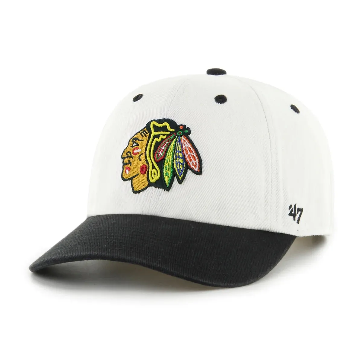 47 Brand Chicago Blackhawks Slap Shop Pack - Clean Up Strapback