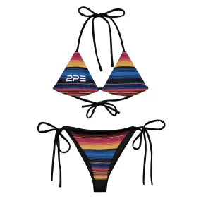 70's Stripes String Bikini