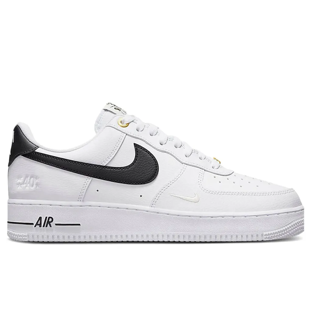 Air Force 1 '07 LV8 '40th Anniversary' - White/Black/White