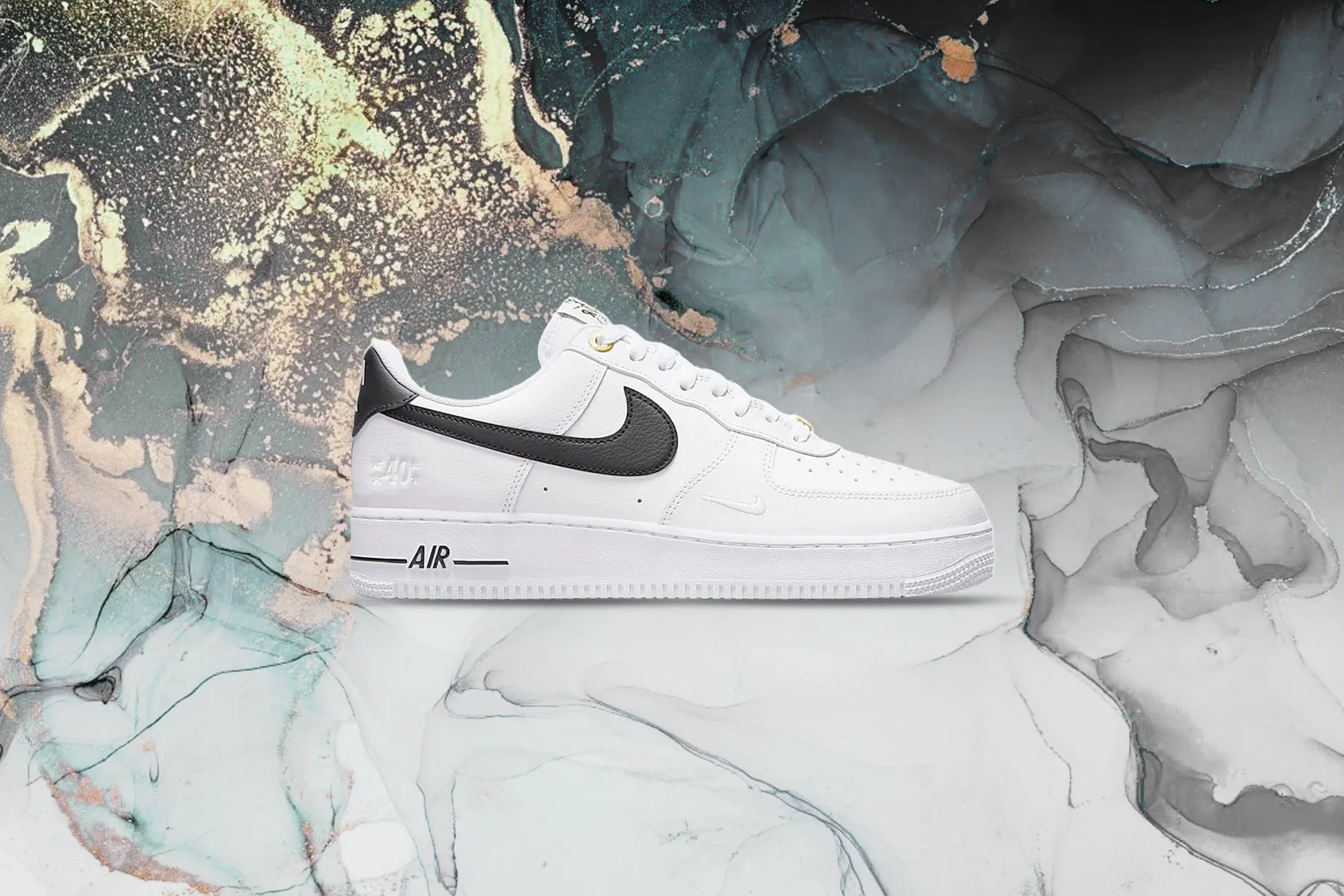 Air Force 1 '07 LV8 '40th Anniversary' - White/Black/White