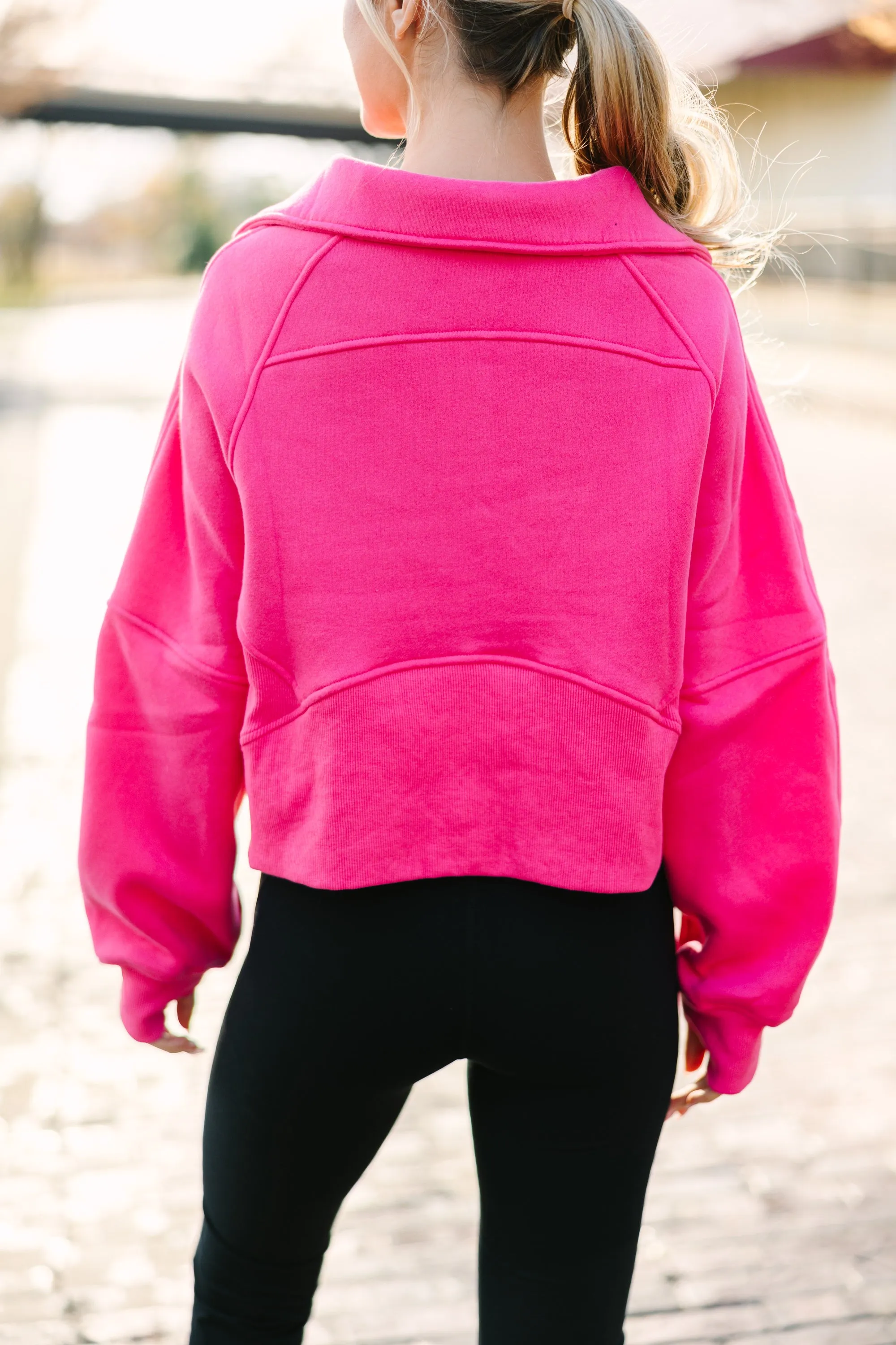 Always Direct Fuchsia Pink Pullover