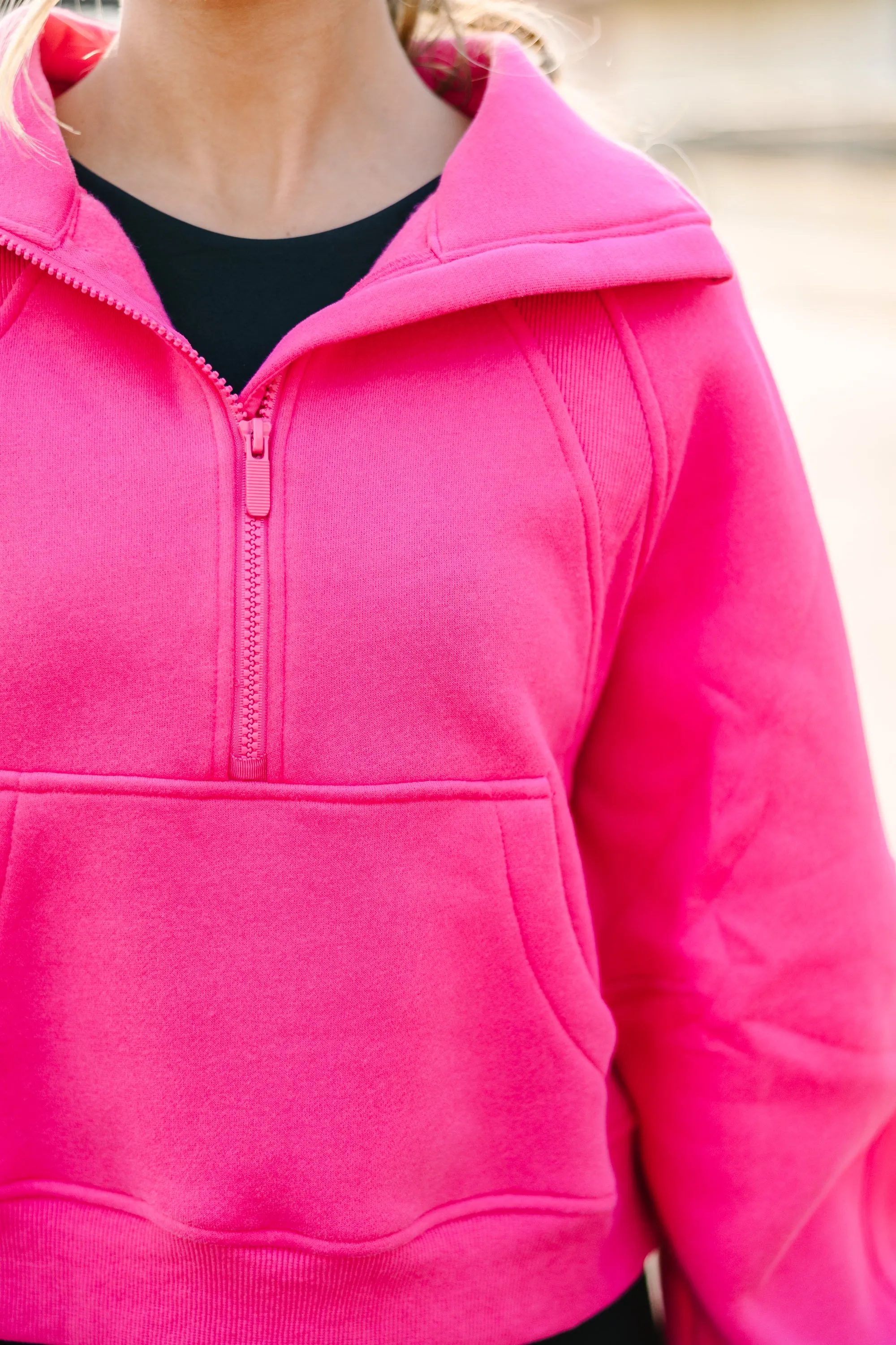 Always Direct Fuchsia Pink Pullover