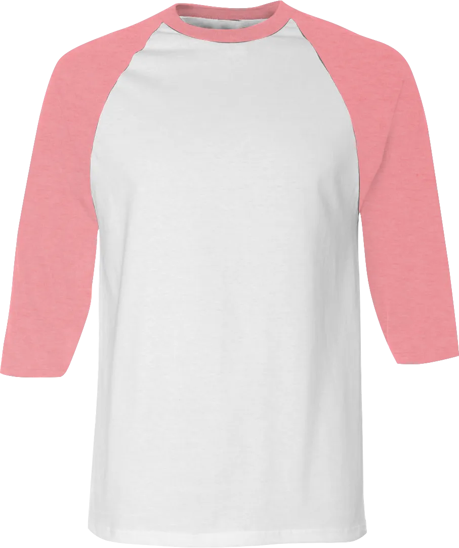 American Apparel BB453 3/4 Sleeve Raglan Shirt