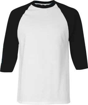 American Apparel BB453 3/4 Sleeve Raglan Shirt