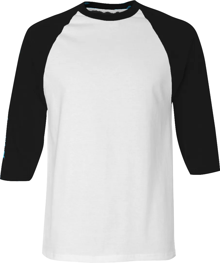 American Apparel BB453 3/4 Sleeve Raglan Shirt