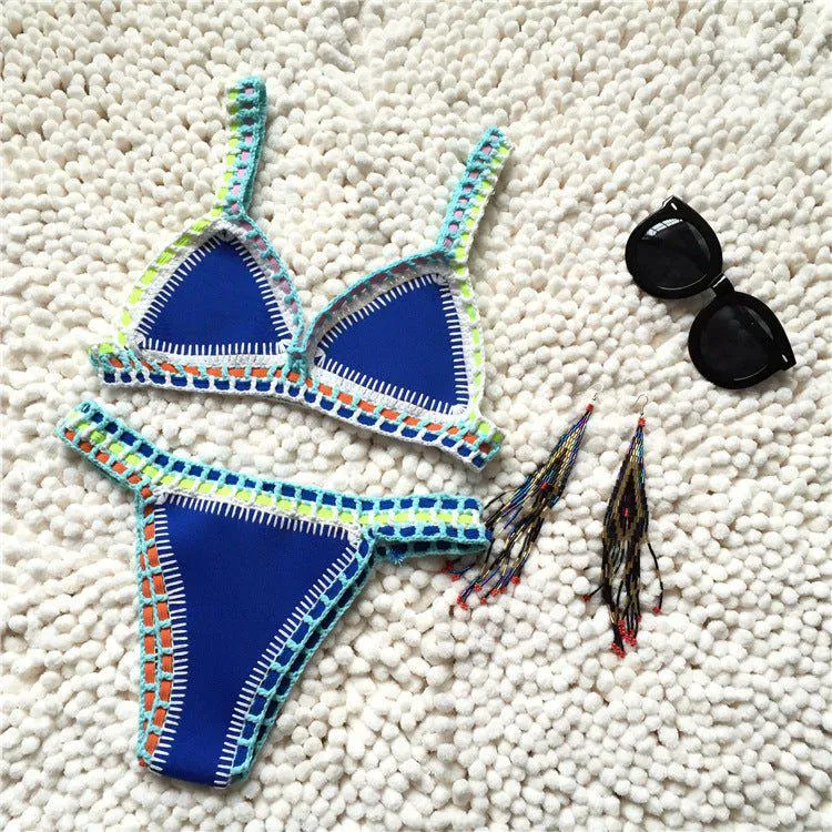 Aria Crochet Neoprene Bikini