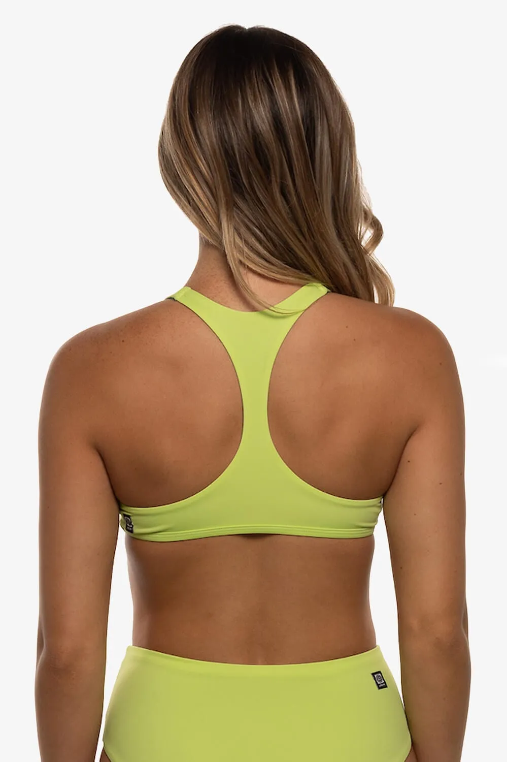 Aster Bikini Top - Limeade