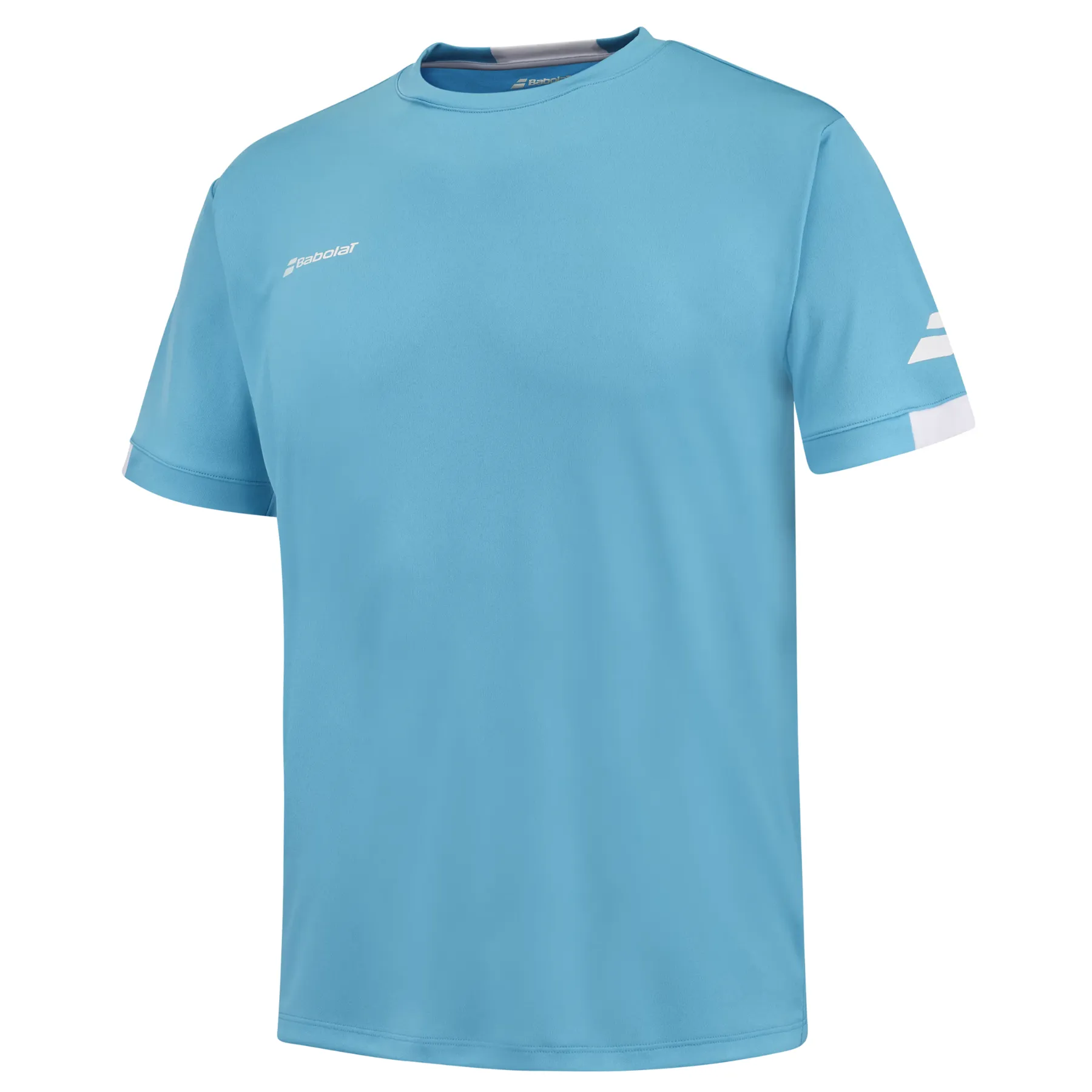 Babolat Play Crew Neck Boy Tee 4124 - Cyan Blue