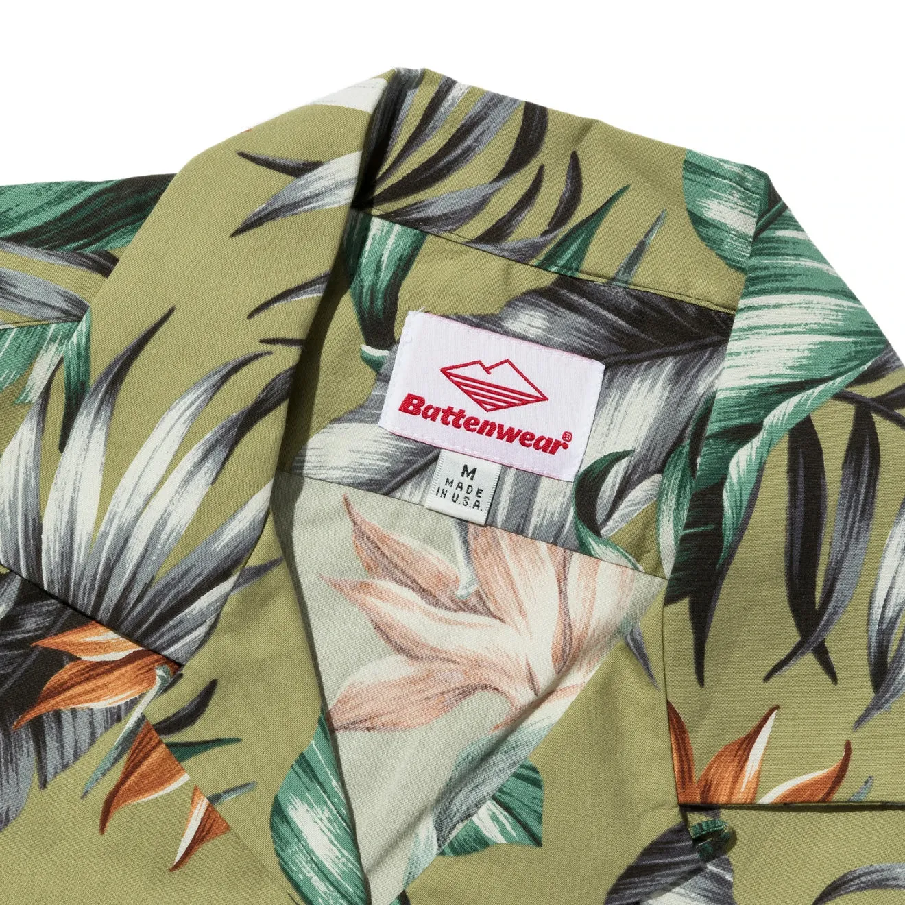 Battenwear Five Pocket Island Shirt Sage Paradise