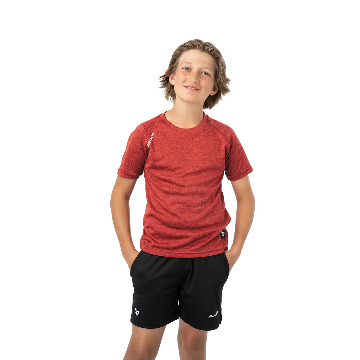 BAUER TEAM SHORTSLEEVE TECH TEE YOUTH