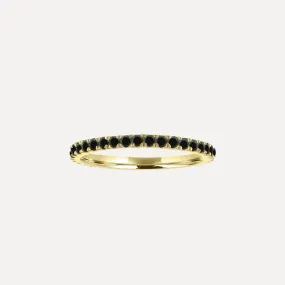 Black Diamond Eternity Band