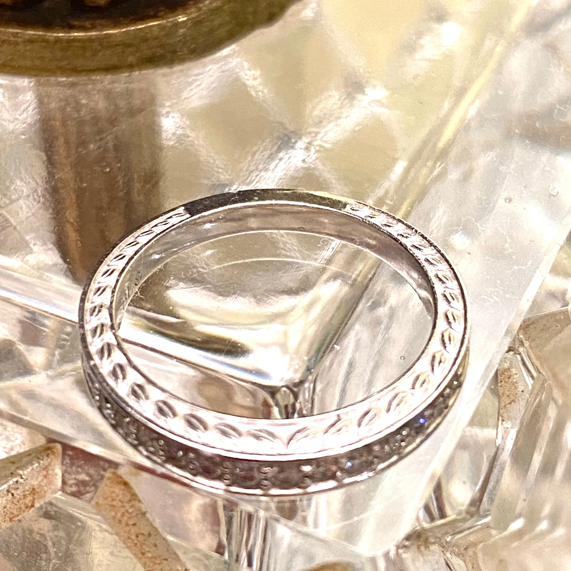 Brilliant Earth Platinum Diamond Band Ring