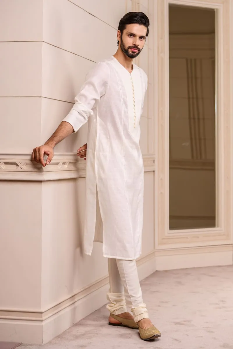 Buta Jacquard Kurta Set