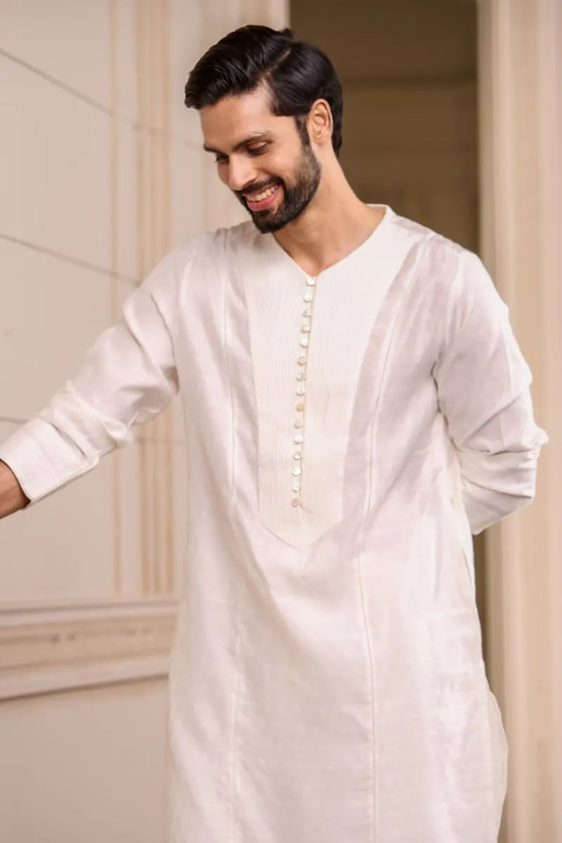 Buta Jacquard Kurta Set