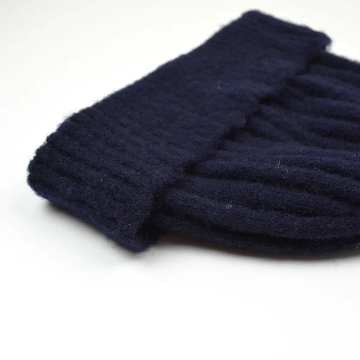 cableami - Shaggy Dog Beanie - Navy