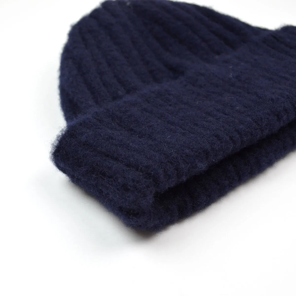 cableami - Shaggy Dog Beanie - Navy