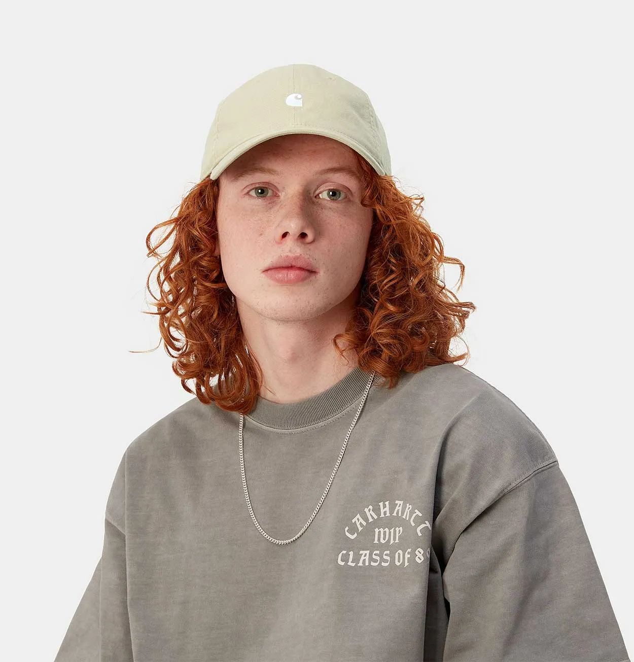 Carhartt WIP Madison Logo Cap in Beryl