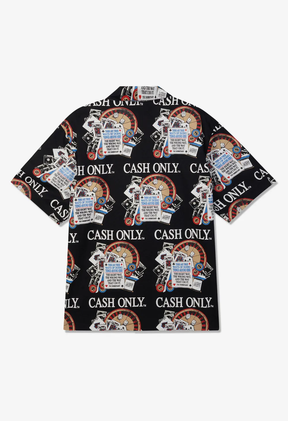 CASH ONLY CASINO S/S SHIRT