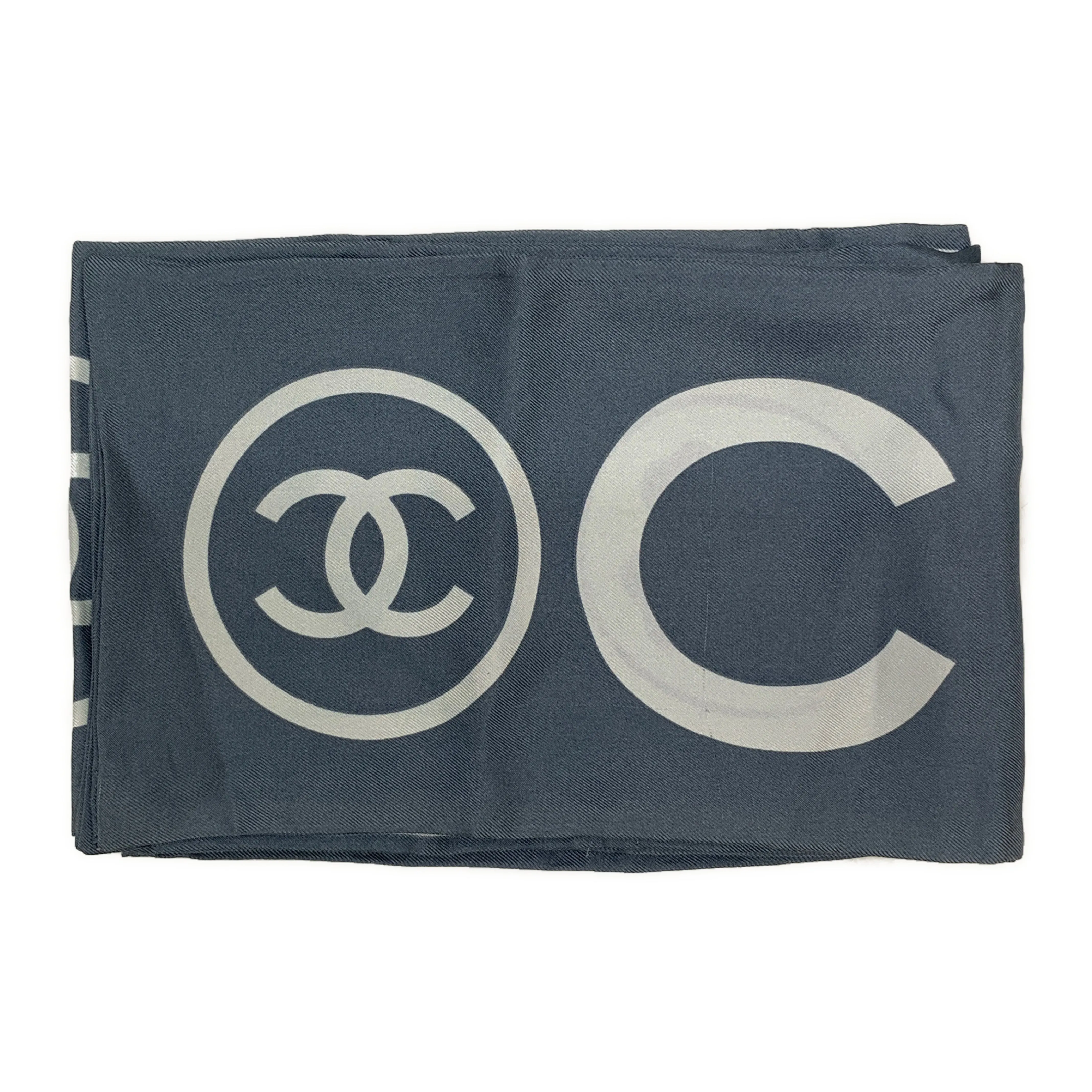 #CHANEL/Stole/BLU