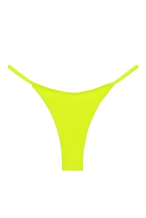 Citron Micro Rib Celeste Bikini Bottom