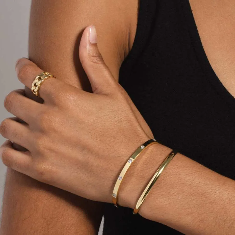 Classic Open Cuff Bracelet