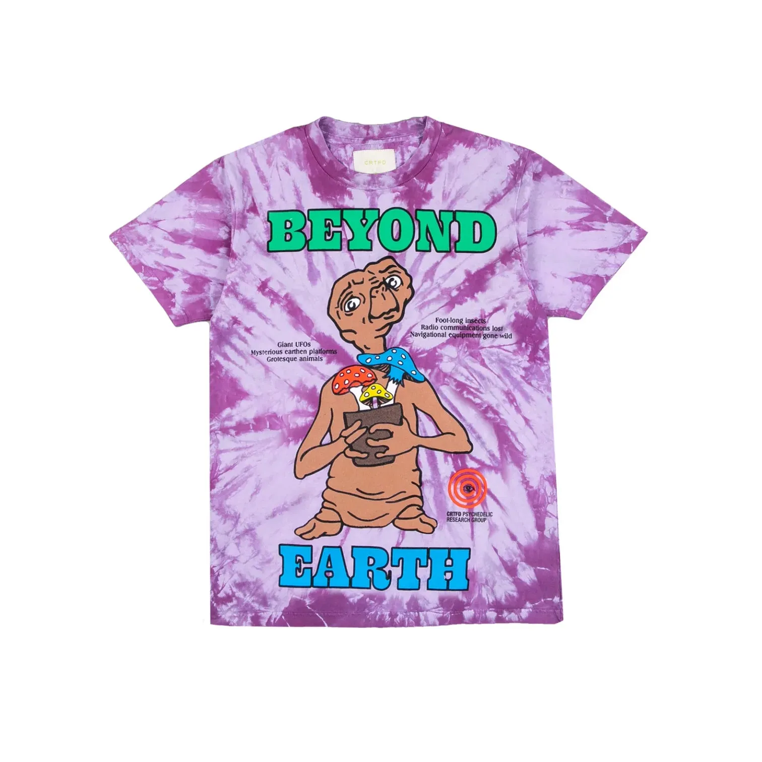 CRFTD Beyond Earth Tie-Dye SS Tee