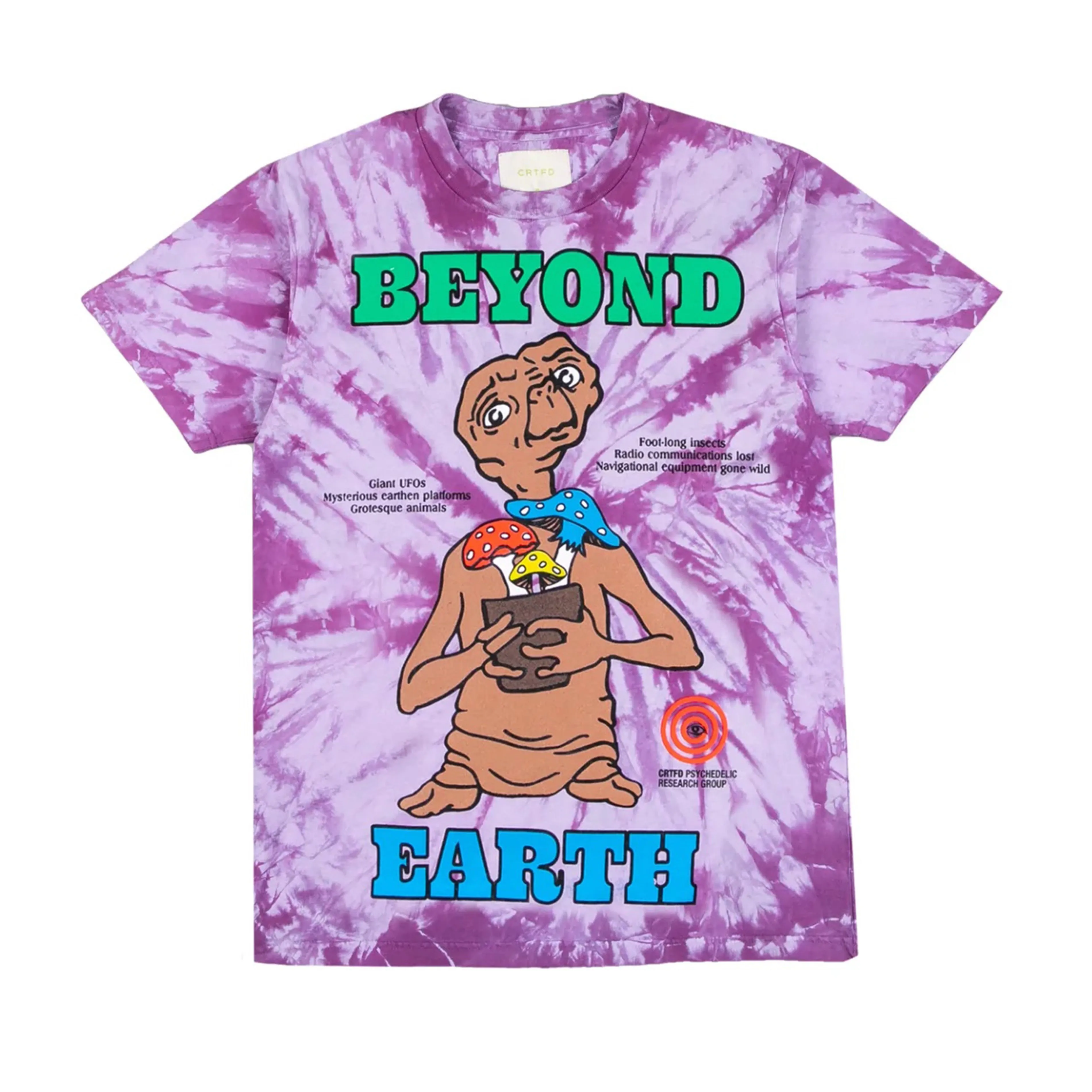 CRFTD Beyond Earth Tie-Dye SS Tee