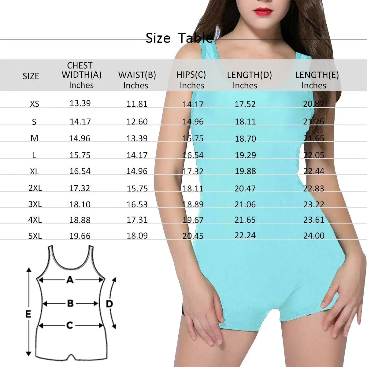 Custom Face Crossbones Black and White Women's One Piece Boyleg Swimsuit