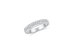 Diamond Anniversary Band 0.45 ct tw Round-cut 14K White Gold BAN038