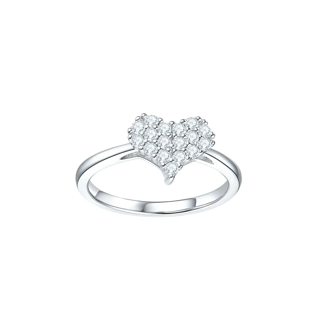 DONNA MOISSANITE RING