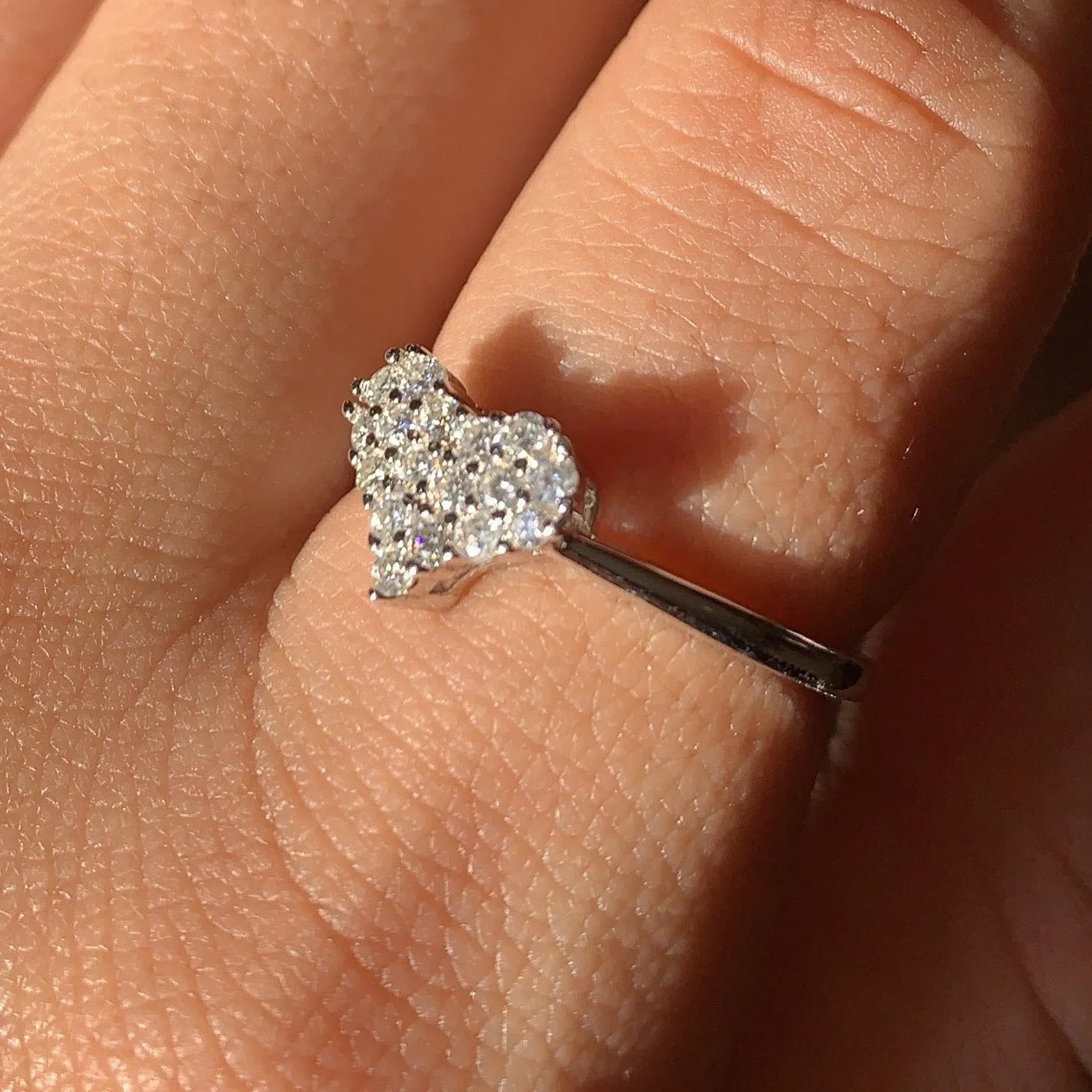 DONNA MOISSANITE RING