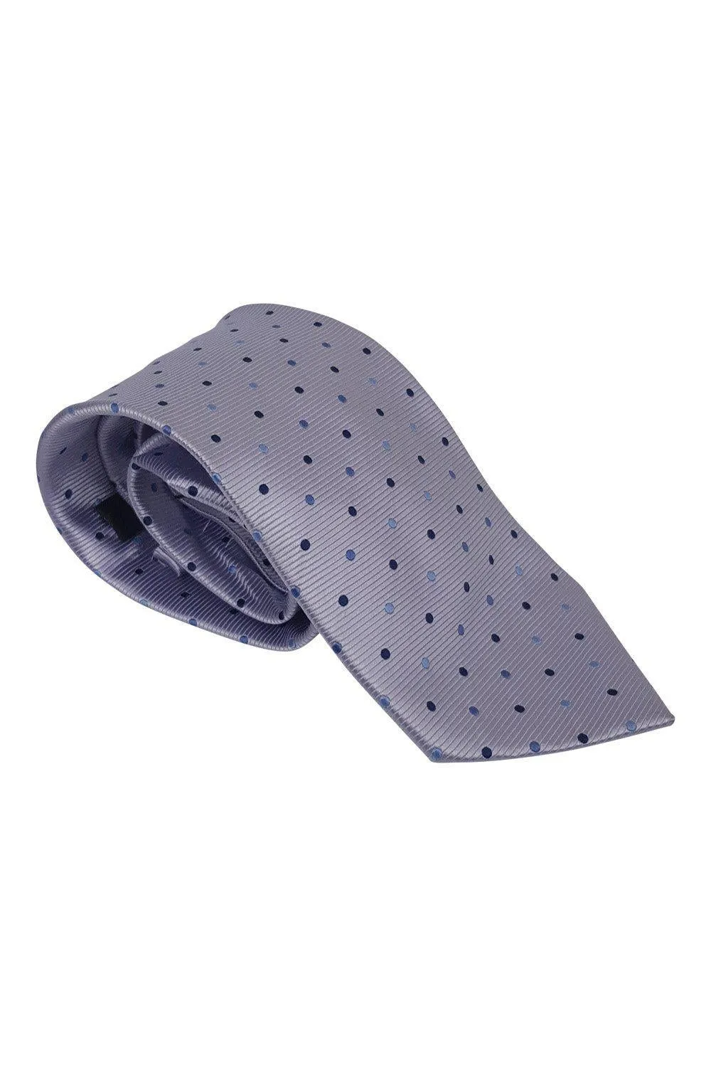 F&F Silk Tie Lilac with Polka Dot Repeat (60.5)