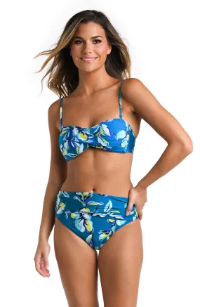 Fiji Tropics Twist Bandeau Top