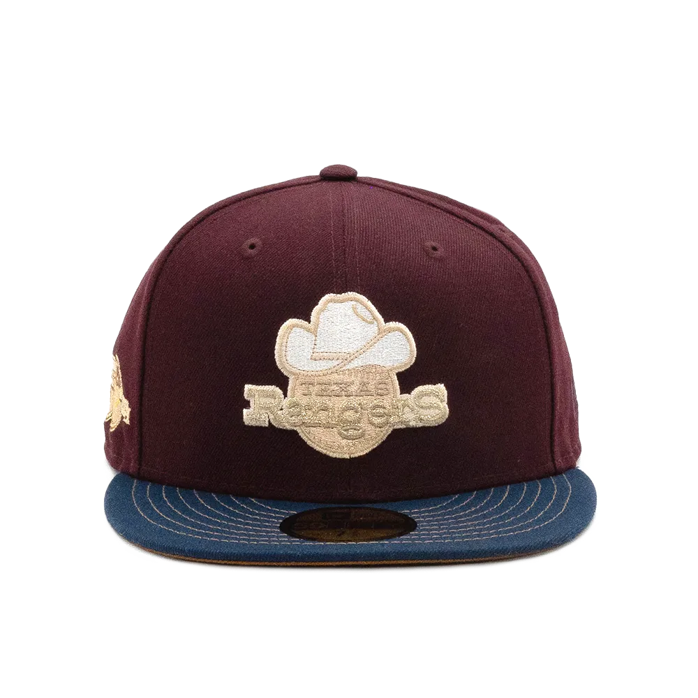 FRSH X New Era Cap 5950 Texas Rangers 50th Anniversary Side Patch - 'Restock