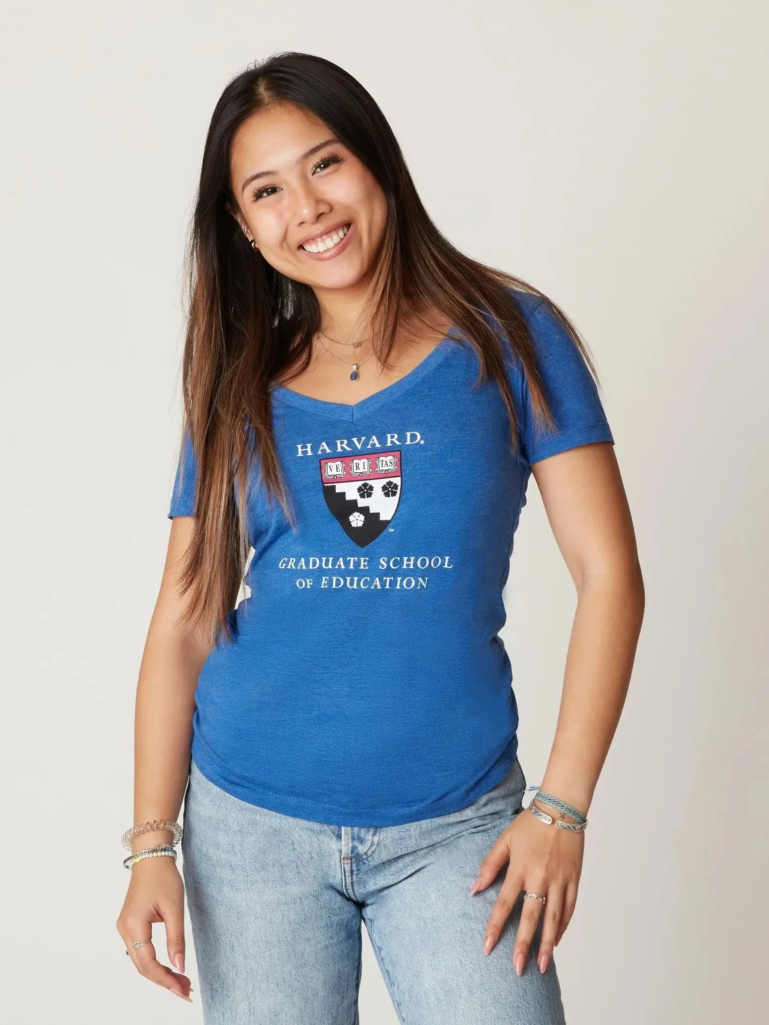 Harvard Graduate School of Education Ladies V-Neck