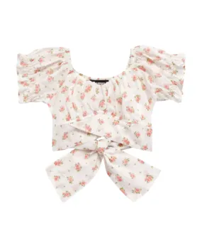 Katie J NYC Girls Vintage Floral Chase Top