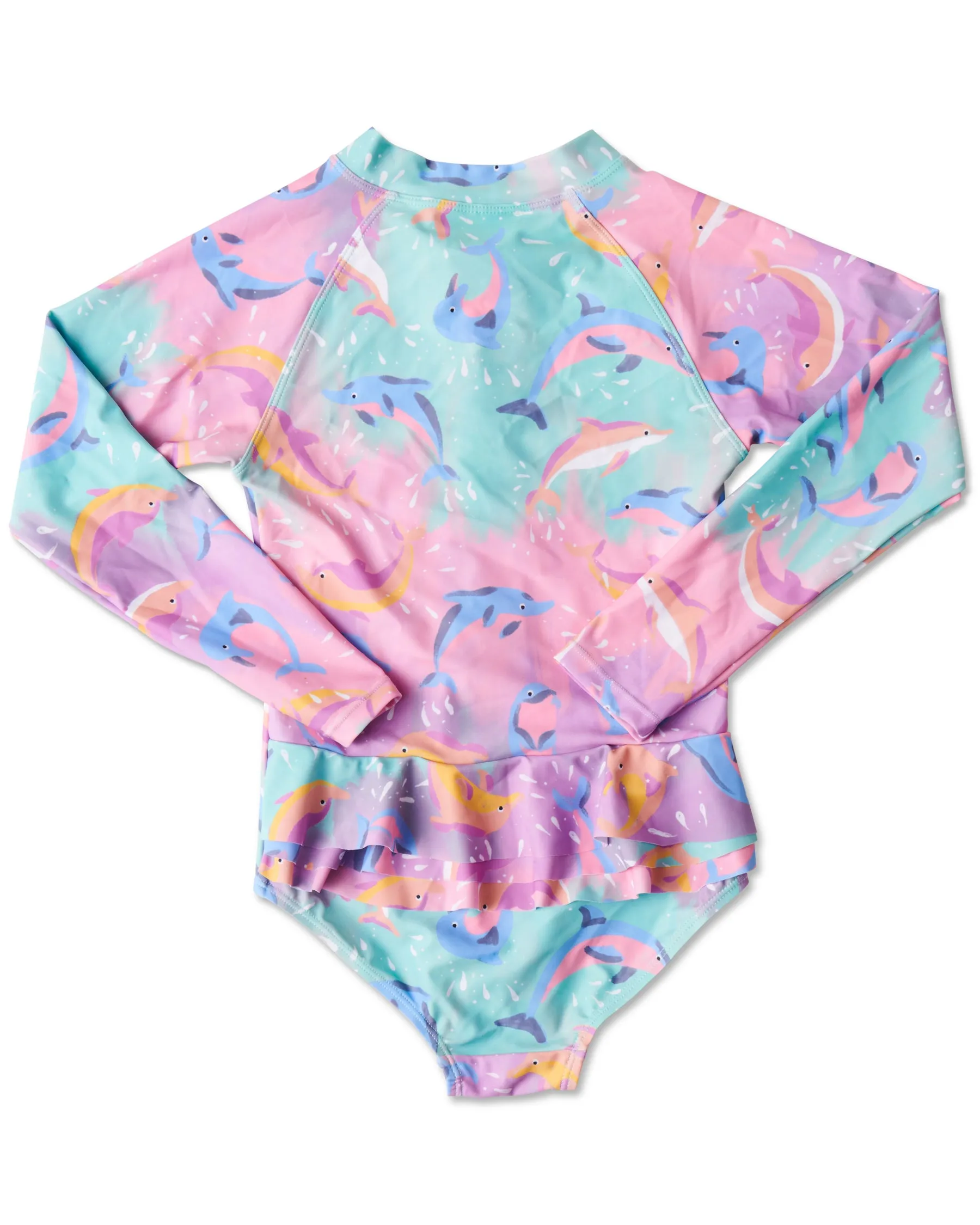 Kip & Co | Dolphin Magic Long Sleeve Bathers