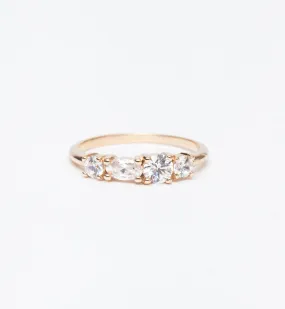 Linear Diamond Ring