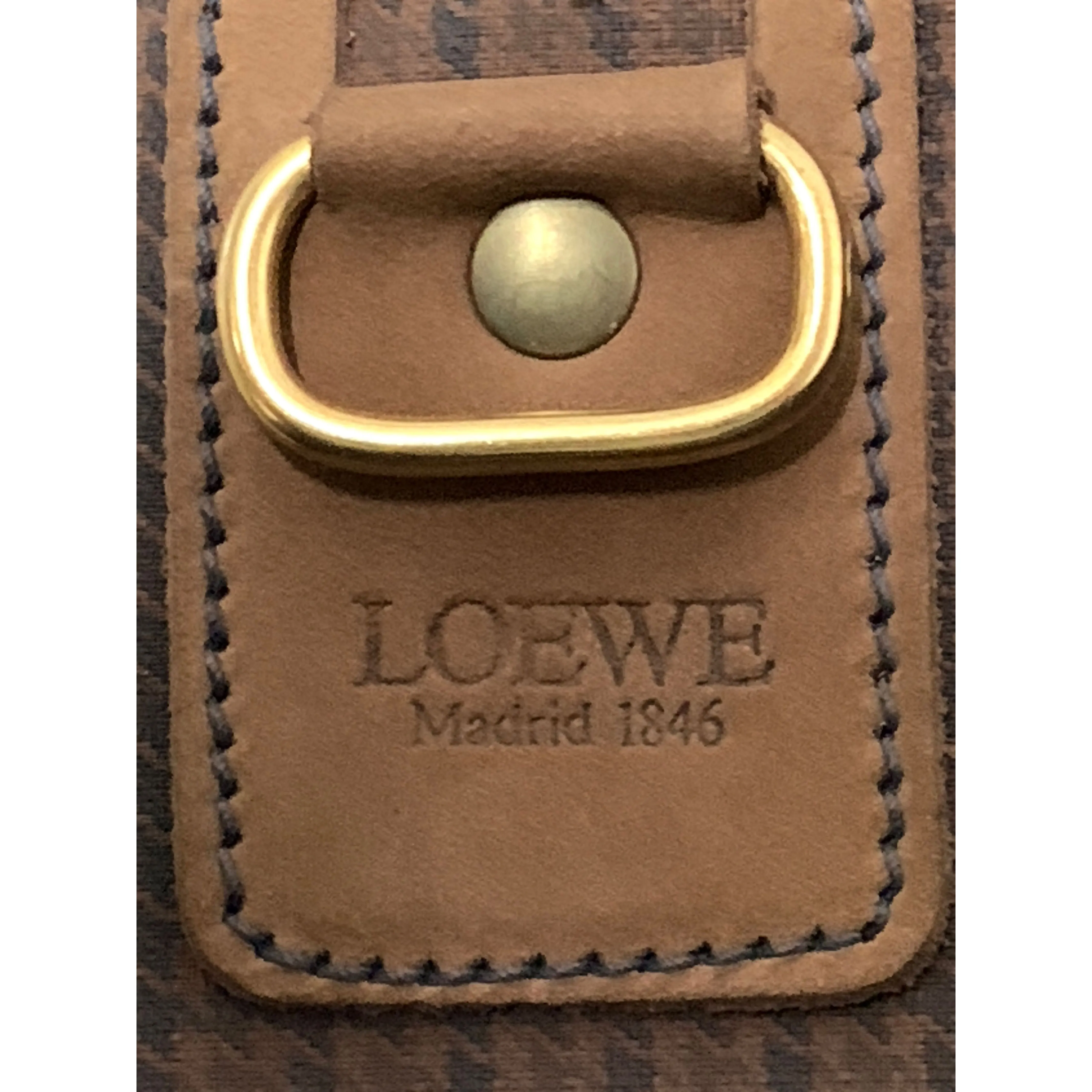 #LOEWE/Boston Bag/BRW/PVC