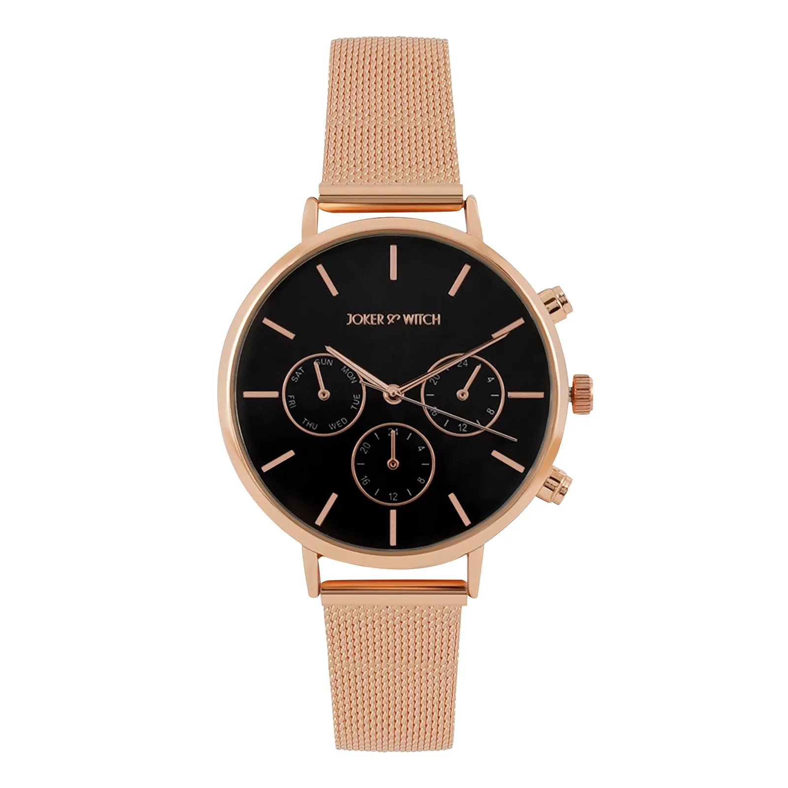 Loona Rosegold Watch Bracelet Stack