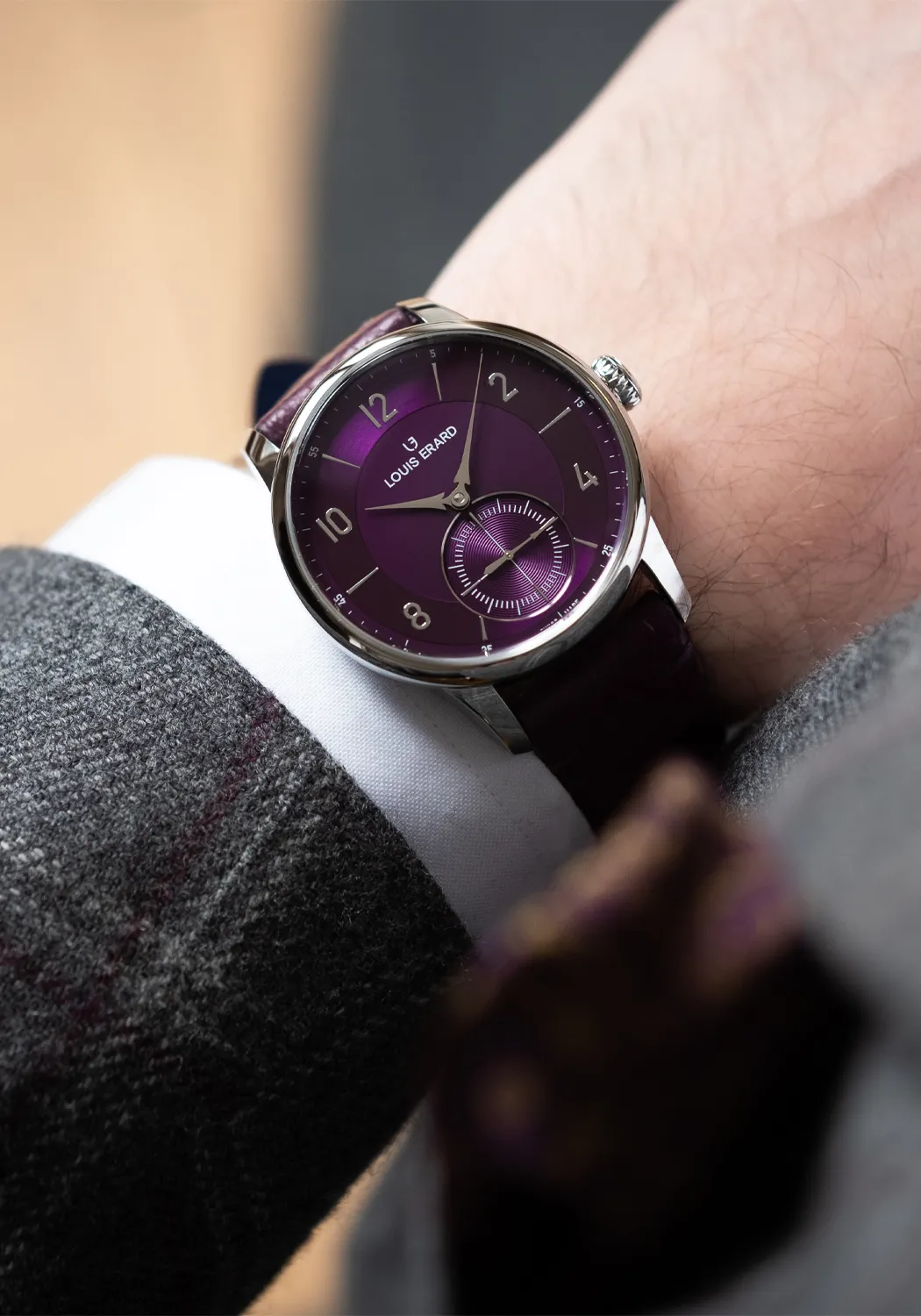 Louis Erard Excellence Petite Seconde Purple