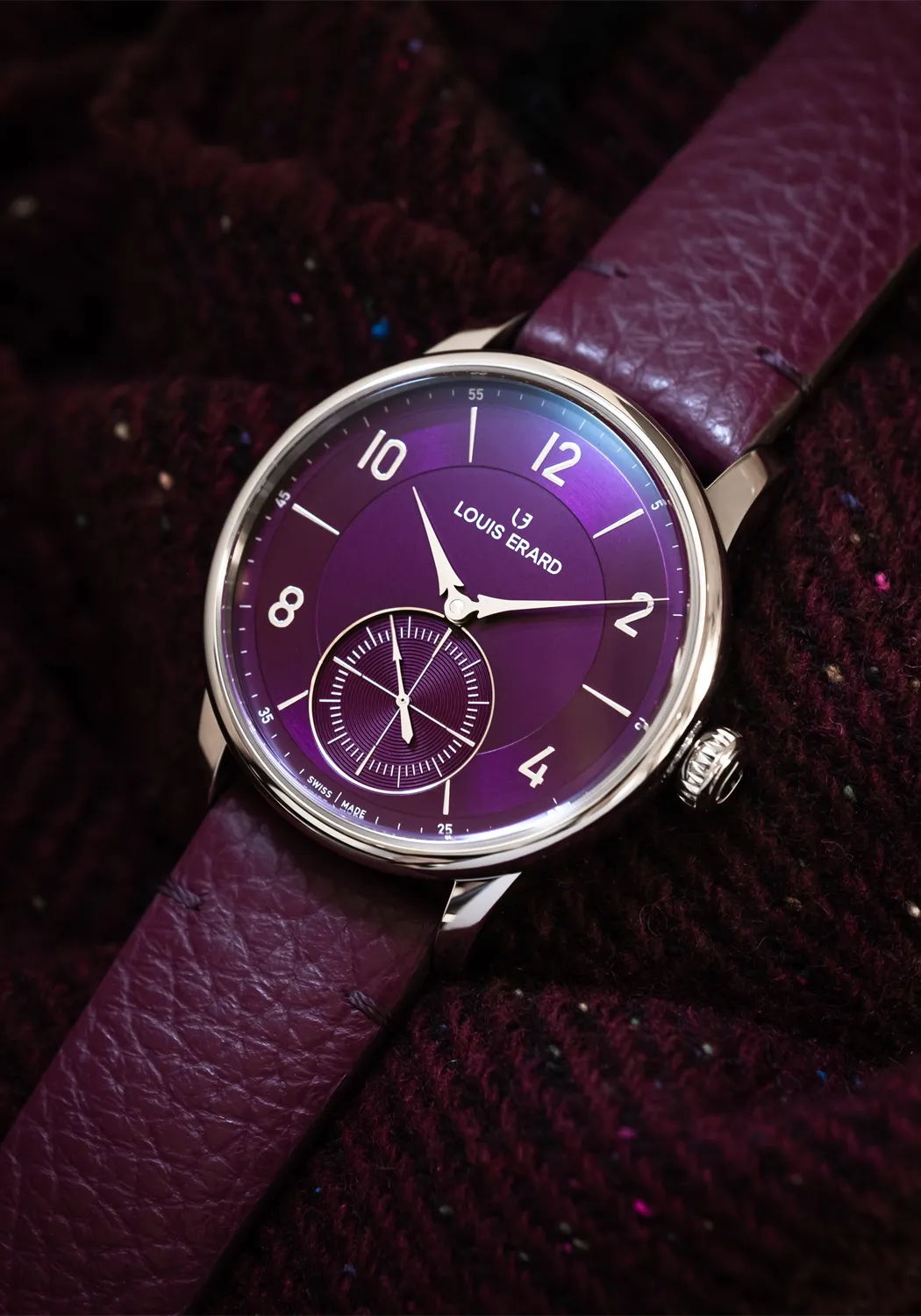 Louis Erard Excellence Petite Seconde Purple