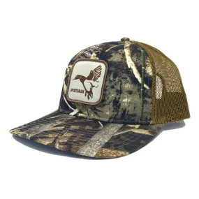 Mallard Patch Camo Snapback Hunting Hat - Max 7/Buck