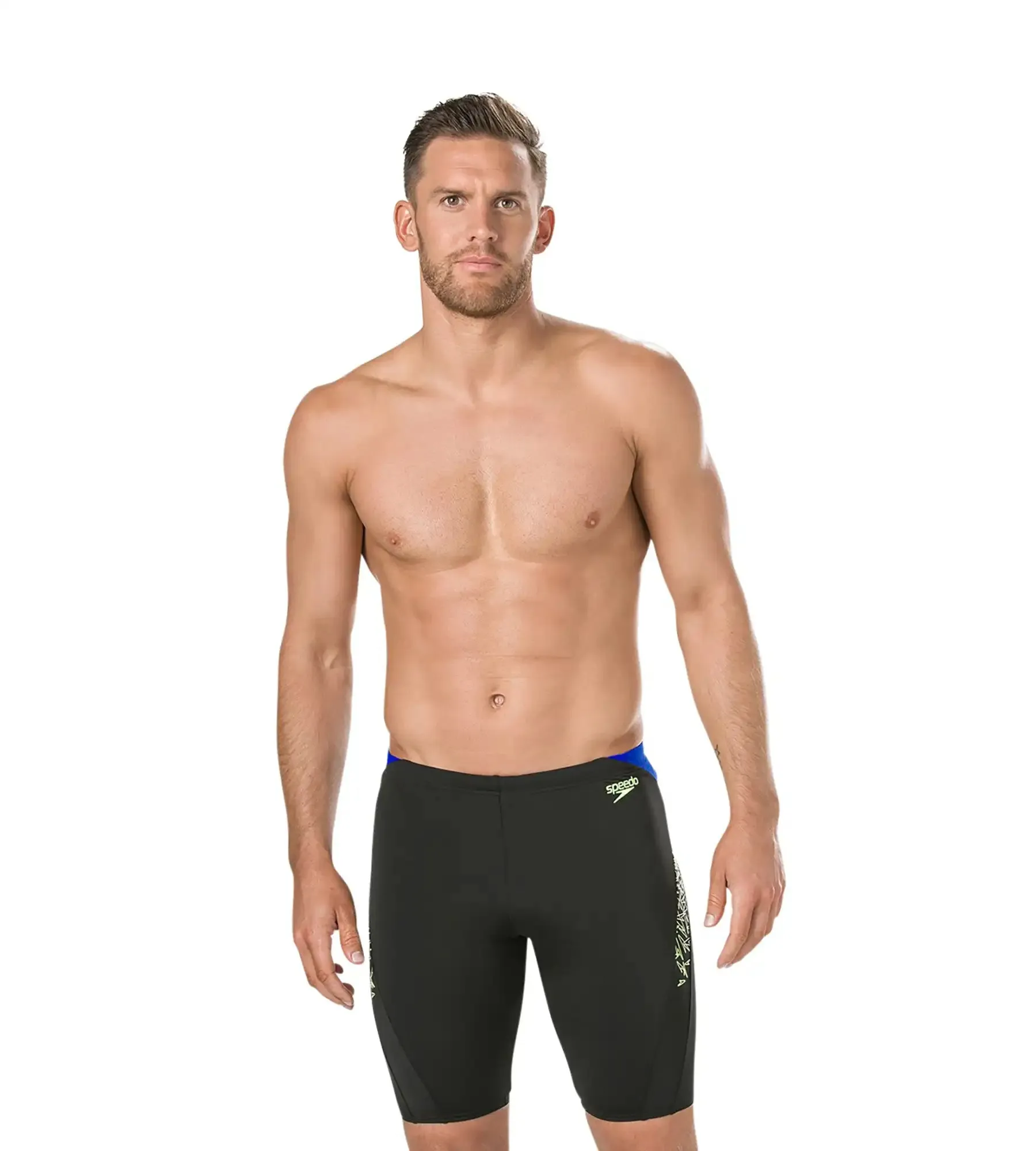 Men's Endurance Boom Splice Jammer - Black & Bright Zest