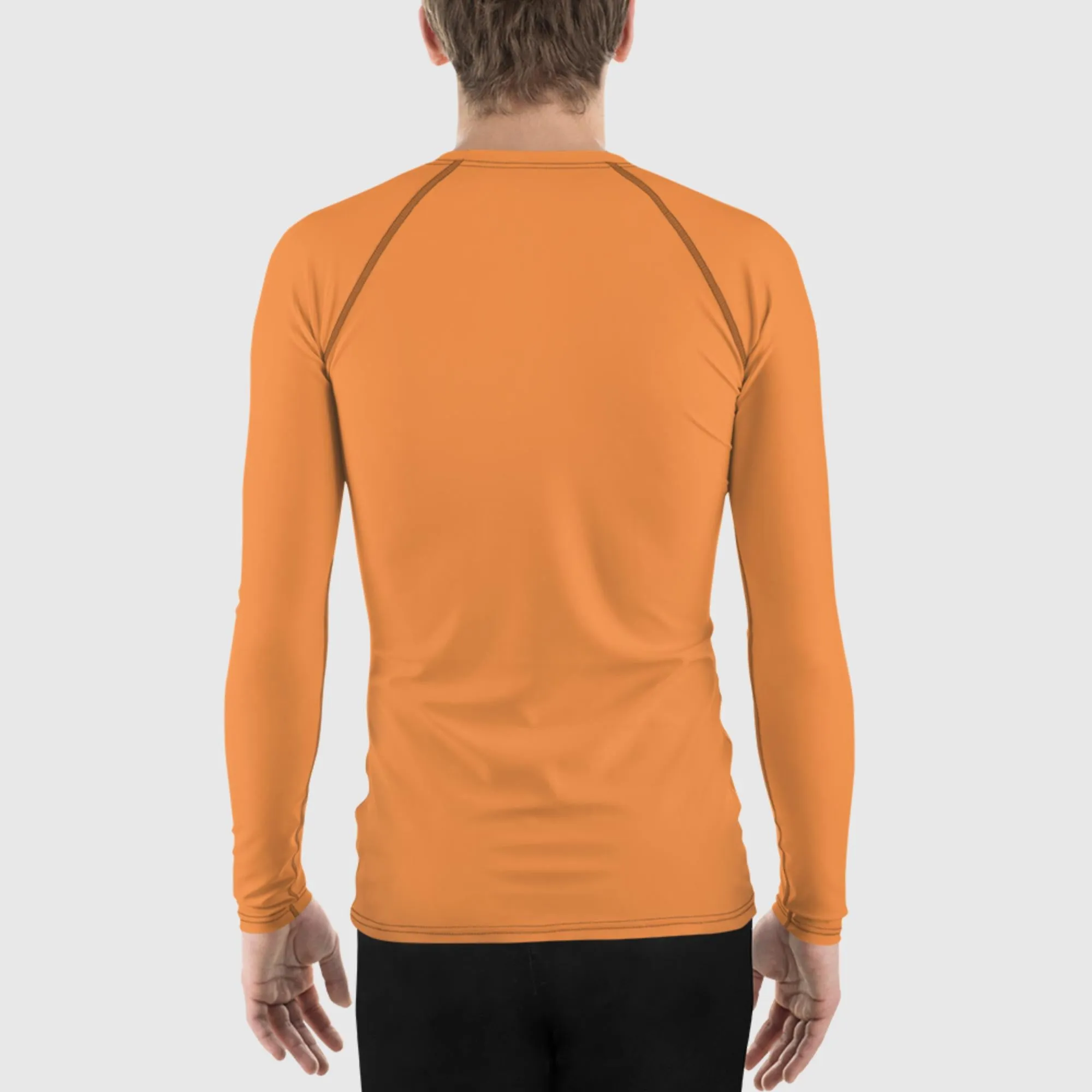 Men's Rash Guard - Orange