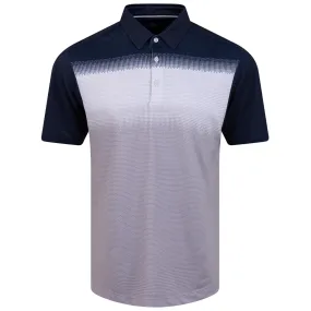 Mo Ventil8  Stretch Regular Fit Polo Cool Grey/White/Navy - 2024