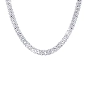 MOISSANITE CUBAN LINK CHAIN NECKLACE